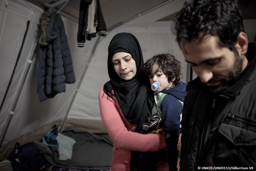 Un proyecto conjunto de la Unión Europea y UNICEF ayudará a más de 6.000 niños refugiados y migrantes en Grecia 