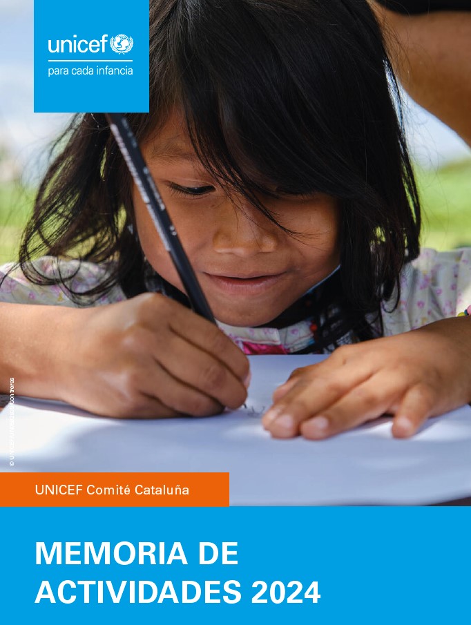 Memoria de actividades de UNICEF Comité Cataluña