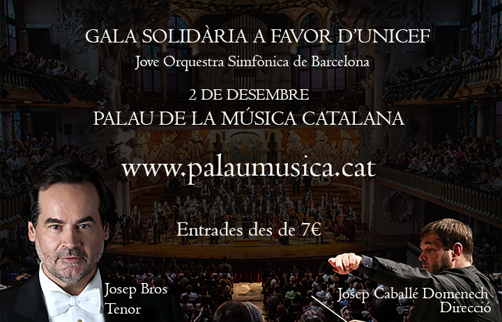 El de la Música Catalana celebra el 30 aniversario de la Convención sobre los del Niño