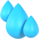 Icono de gotas