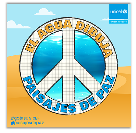 El agua dibuja paisajes de paz - Actividad didáctica | UNICEF