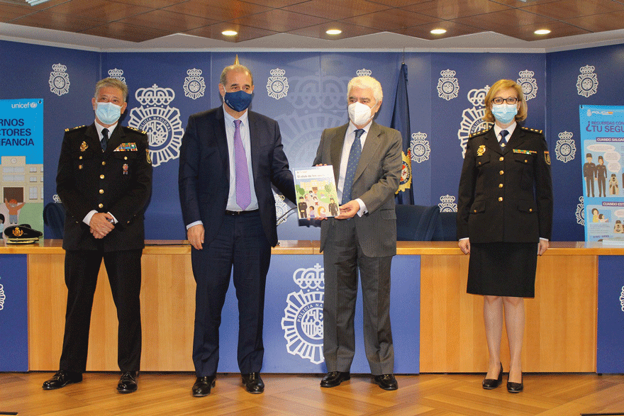 UNICEF España y la Dirección General de la Policía presentan un proyecto para prevenir la violencia en los centros educativos