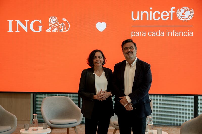 UNICEF España e ING celebran 20 años de alianza con más de 12 millones de euros movilizados a favor de la infancia y la juventud más vulnerable