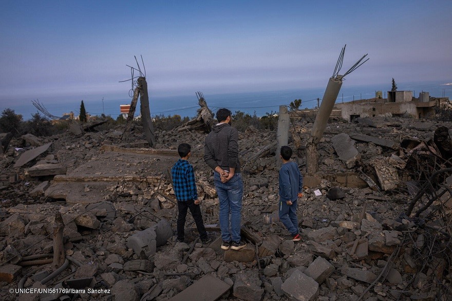 La dura realidad de la infancia en Oriente Medio “entre la incertidumbre y la violencia” 