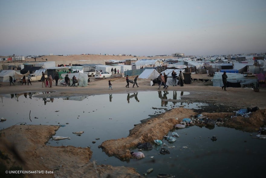 Rafah es una ciudad de niños y niñas 