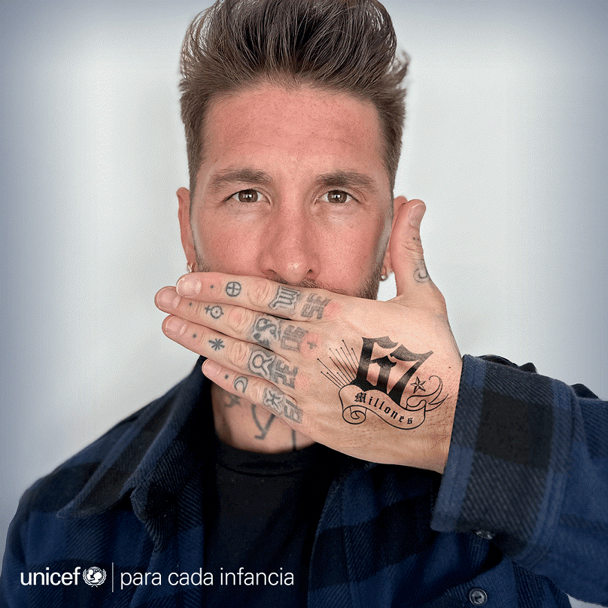 El futbolista Sergio Ramos