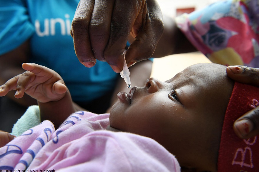 El 80% de los niños y niñas del mundo recibe vacunas esenciales para su supervivencia