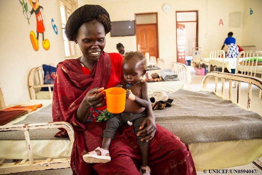 Sudán del Sur: el hambre se ceba con la infancia