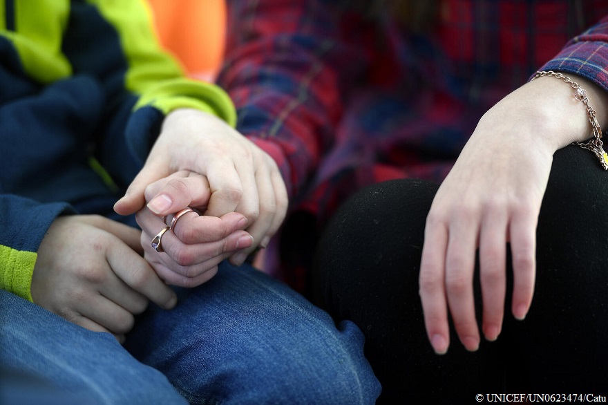 UNICEF pide que se garantice que todos los niños y niñas viven en entornos libres de violencia