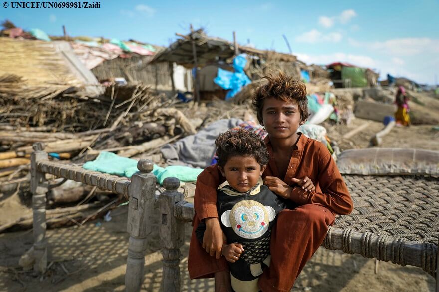 Más de 500 niños y niñas muertos ya por las devastadoras inundaciones en Pakistán