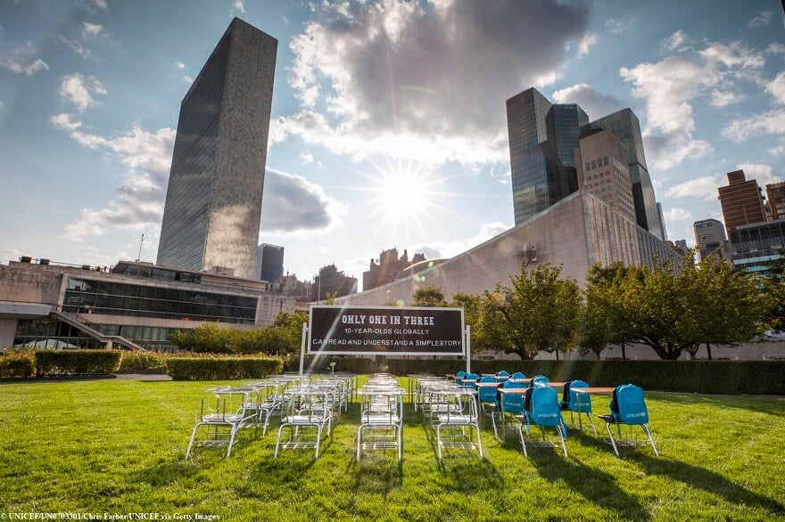 Solo 1 de cada 3 niños y niñas de 10 años pueden leer y comprender una historia sencilla escrita