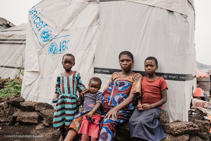 Más de 282.000 niños y niñas necesitan ayuda urgente en República Democrática del Congo