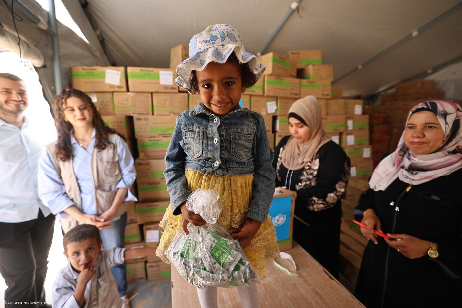 La Vecina Rubia y su comunidad se vuelcan con la infancia en Gaza