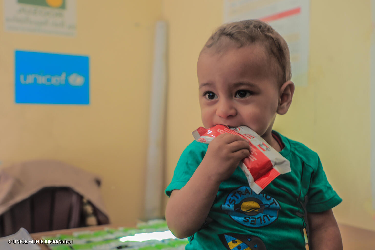 Proporcionamos produtos nutricionais en Gaza co apoio da Xunta de Galicia