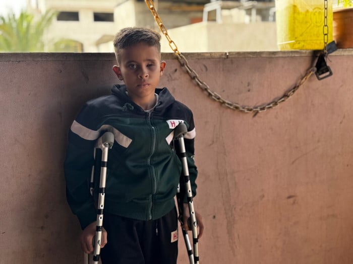 Los hermanos Amir y Fadel resultaron heridos días antes del alto el fuego.