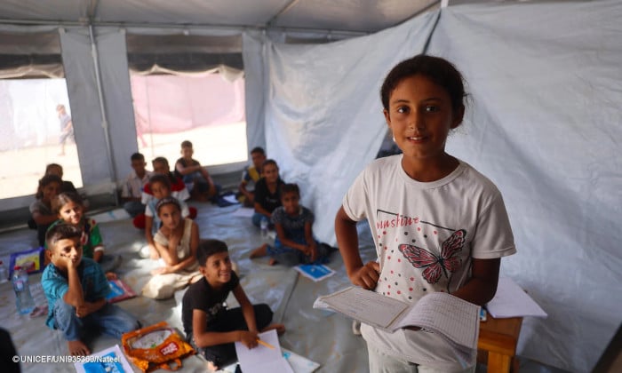 "Vuelta al cole": para recuperar la educación en Gaza