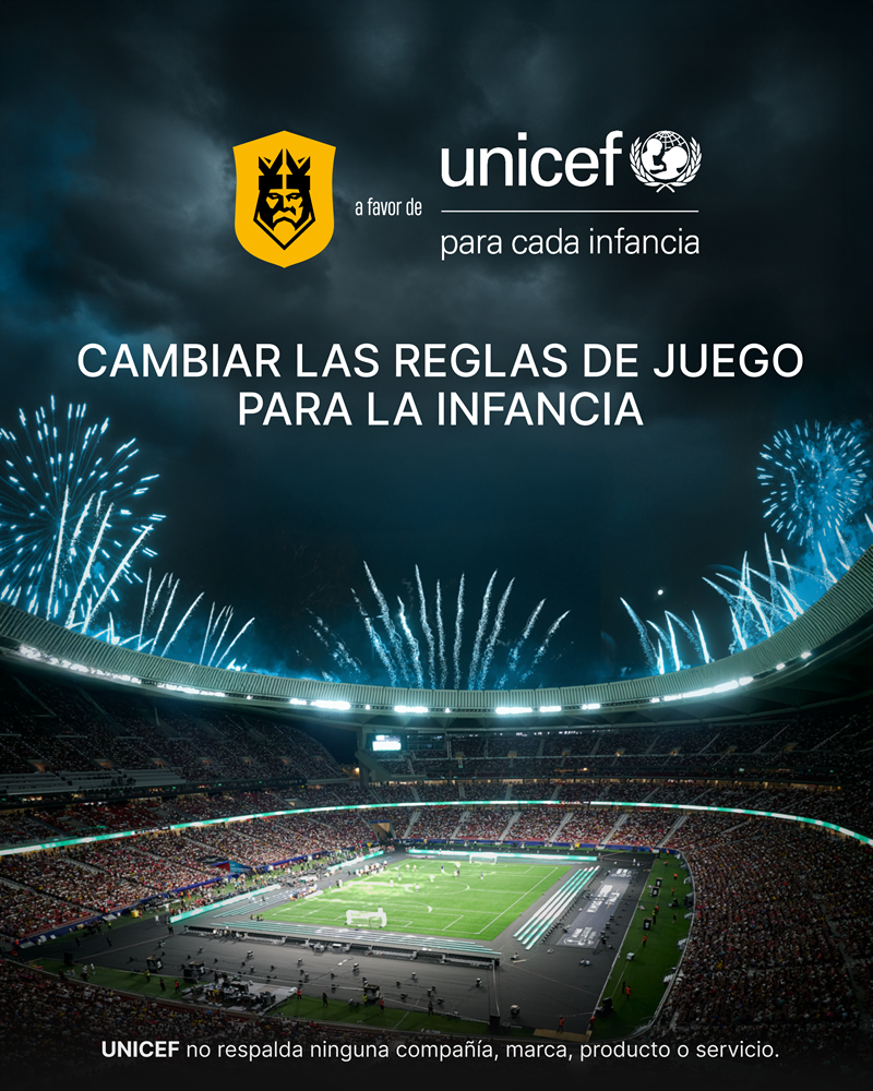 UNICEF y Kings League unen fuerzas para cambiar las reglas de juego para la infancia