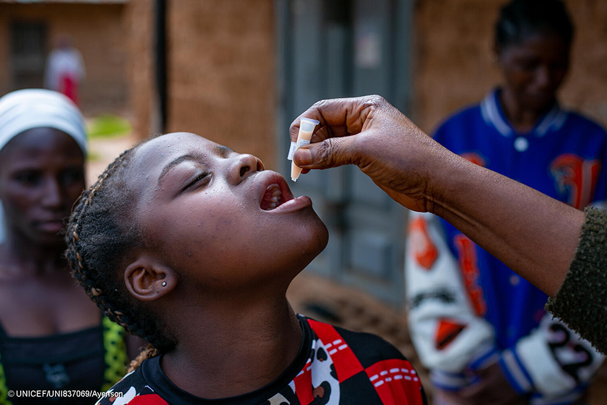 80.000 niños en alto riesgo de sufrir cólera en África occidental y central