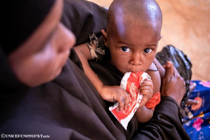 Al menos 10 millones de niños se enfrentan a las consecuencias de la sequía en el Cuerno de África