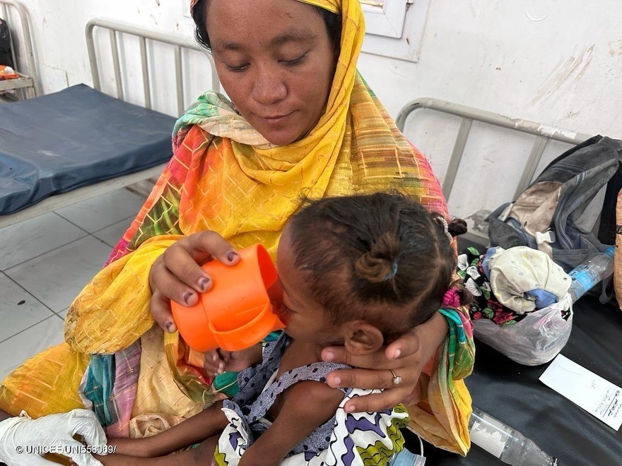 Sudán: Niños y niñas atrapados en una grave crisis de desnutrición