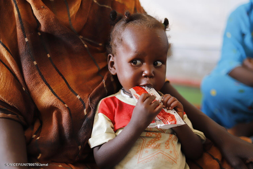 desnutrición sudán