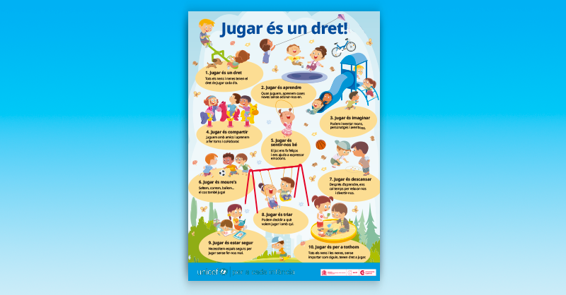 Cartell i fitxes per pintar