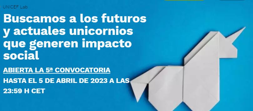 Imagen anuncio UNICEF Lab