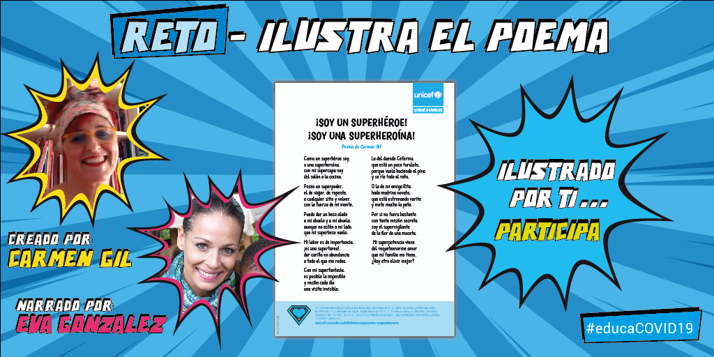 Un Poema Sobre Los Superheroes Del Confinamiento Unicef