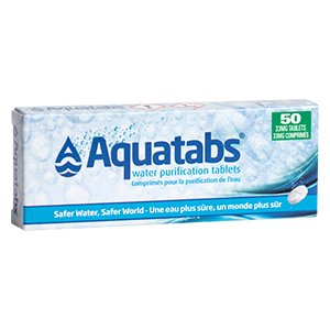 Pastillas potabilizadoras de agua