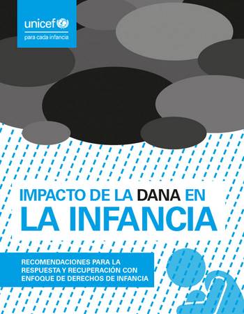 Recomendaciones para la respuesta de la Dana y recuperación con enfoque de derechos de infancia