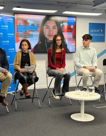 UNICEF España presenta un barómetro de opinión de adolescentes acerca de la salud mental