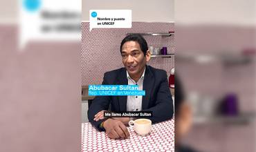 Abubacar Sultan, representante de UNICEF Venezuela