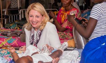 Catherine Russell en Sudán del Sur