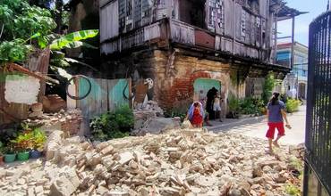 Terremoto en el norte de Filipinas.