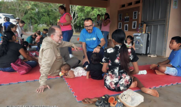 Ted Chaiban visitó Panamá Oeste y comprobó de primera mano cómo la desigualdad está afectando a los niños de las zonas cercanas a Ciudad de Panamá y cómo UNICEF colabora estrechamente con el gobierno para prestar servicios básicos a nivel local.