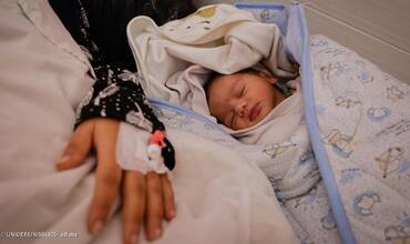 Bebé en Gaza