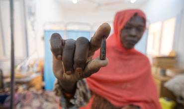 Niños en conflicto.