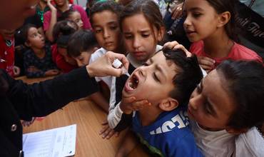 La segunda ronda de la campaña de vacunación de emergencia contra la poliomielitis comenzó el 14 de octubre de 2024 en Gaza