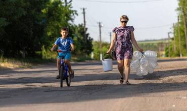 1,4 millones de personas sin agua corriente en el este de Ucrania, afectado por la guerra