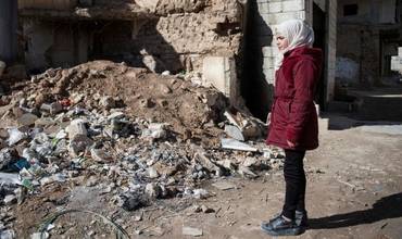 Aminah, de 11 años, toda una vida en conflicto en Siria.