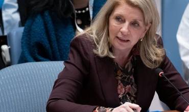 La directora ejecutiva de UNICEF, Catherine Russell