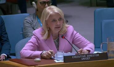 Catherine Russell, directora ejecutiva de UNICEF