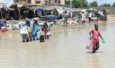 Inundaciones en Chad.