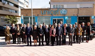Fotografía los presidentes de los comités autonómicos de UNICEF España