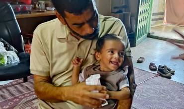 Desnutrición infantil en Gaza