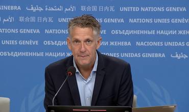 James Elder durante la rueda de prensa