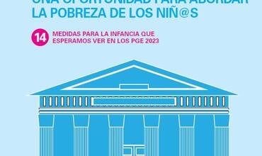 Presupuestos 2023: una oportunidad para abordar la pobreza de los niñ@s