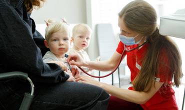 Imagen de una niña ucraniana