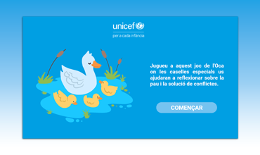 Joc de l'oca: pau i no violència