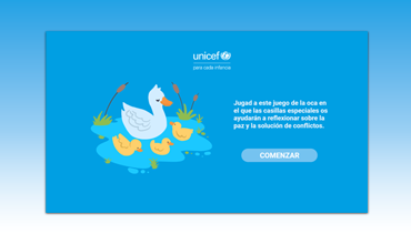 Portada del juego de la oca